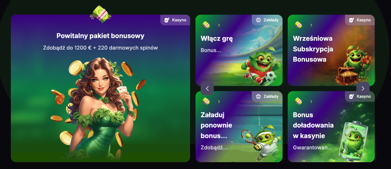 Bonusy i Kody Promocyjne w Verde Casino